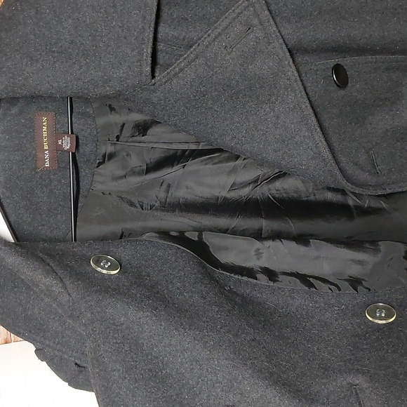 Dana Buchman Wool Coat Cozy Warm XL - Picture 11 of 13